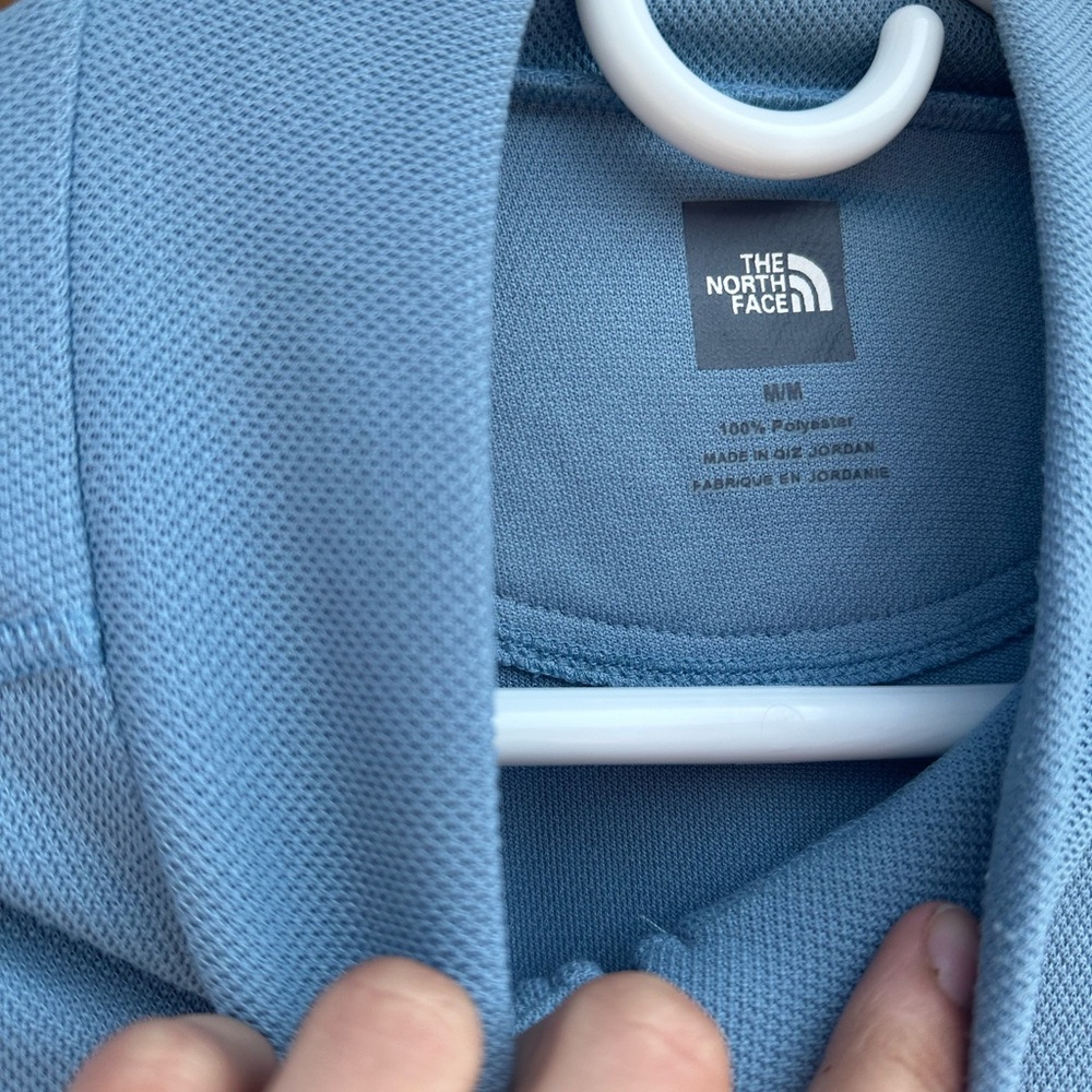 The North Face Light Blue Polo Shirt